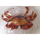Mobile figurine Crabe décoration marine suspendue - 18 x 12 cm