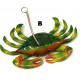 Mobile figurine Crabe décoration marine suspendue - 18 x 12 cm