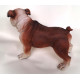 Grande Statuette chien Bulldog - 33 cm
