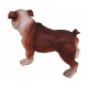 Grande Statuette chien Bulldog - 33 cm