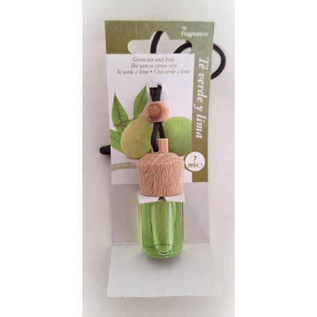 Désodorisant voiture parfum Thé vert et Citron vert 7 ml