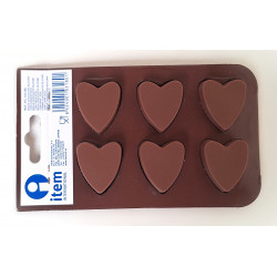 Moule Chocolat en silicone Coeur
