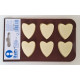Moule Chocolat en silicone Coeur