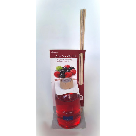 Diffuseur d'arômes parfum Fruits des bois 100 ml + sticks