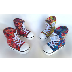 Tirelire Basket Fleurs en céramique