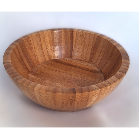 Saladier / bol apéritif en bambou naturel - Ø 17 cm