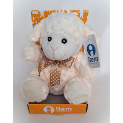 Peluche Mouton blanc - 17 cm