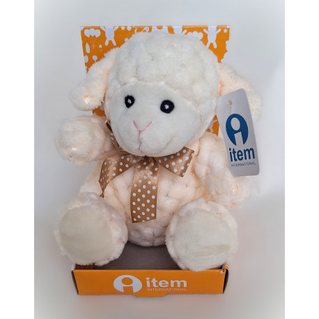 Peluche Mouton blanc - 17 cm