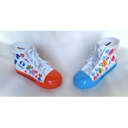 Tirelire Basket en céramique