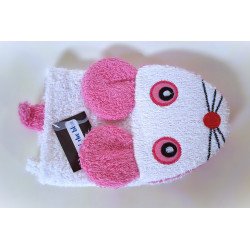 Gant de toilette pour enfant souris
