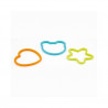 Lot de 3 emporte-pièces en silicone