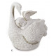 Figurine statuette ange endormi sur cygne