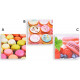 Cadre toile macaron et gourmandise