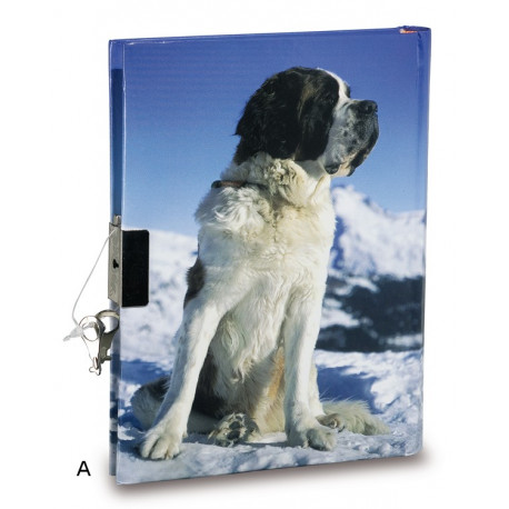 Journal intime chien Saint Bernard