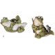 Lot de 2 figurines Crocodile rigolo