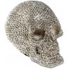 Statuette gothique Crâne diamants