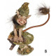 Figurine troll sur champignon