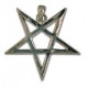 Collier Pentacle maléfique - pentagramme inversé 