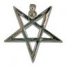 Collier Pentacle - pentagramme inversé
