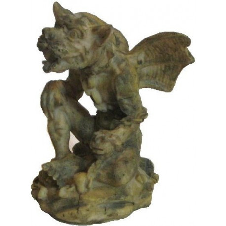 Figurine gothique Gargouille en résine - 13 cm