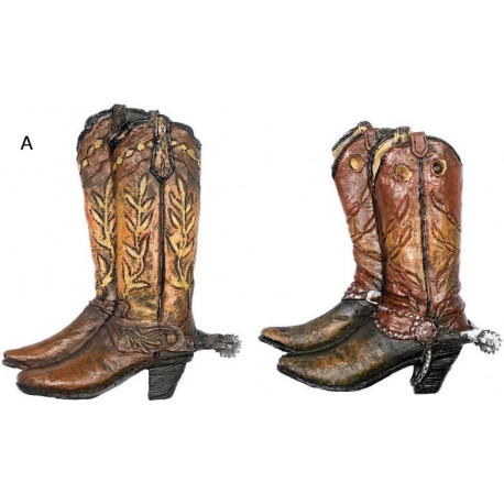 Lot de 2 aimants - magnets aimantés cuisine Botte cowboy