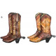 Lot de 2 aimants - magnets aimantés cuisine Botte cowboy