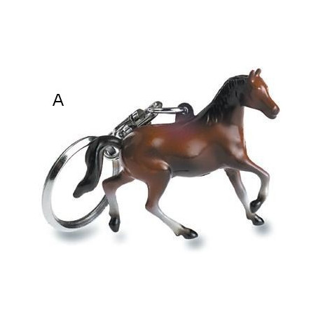 Porte clé figurine Cheval en métal