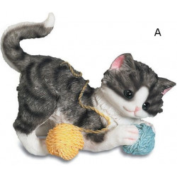 Figurine chat / Chaton - 12 cm