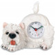 Horloge figurine chien Yorkshire