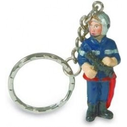 Porte clé figurine Pompier 