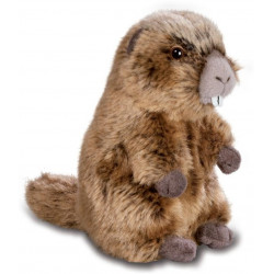 Peluche Marmotte - 16,5 cm