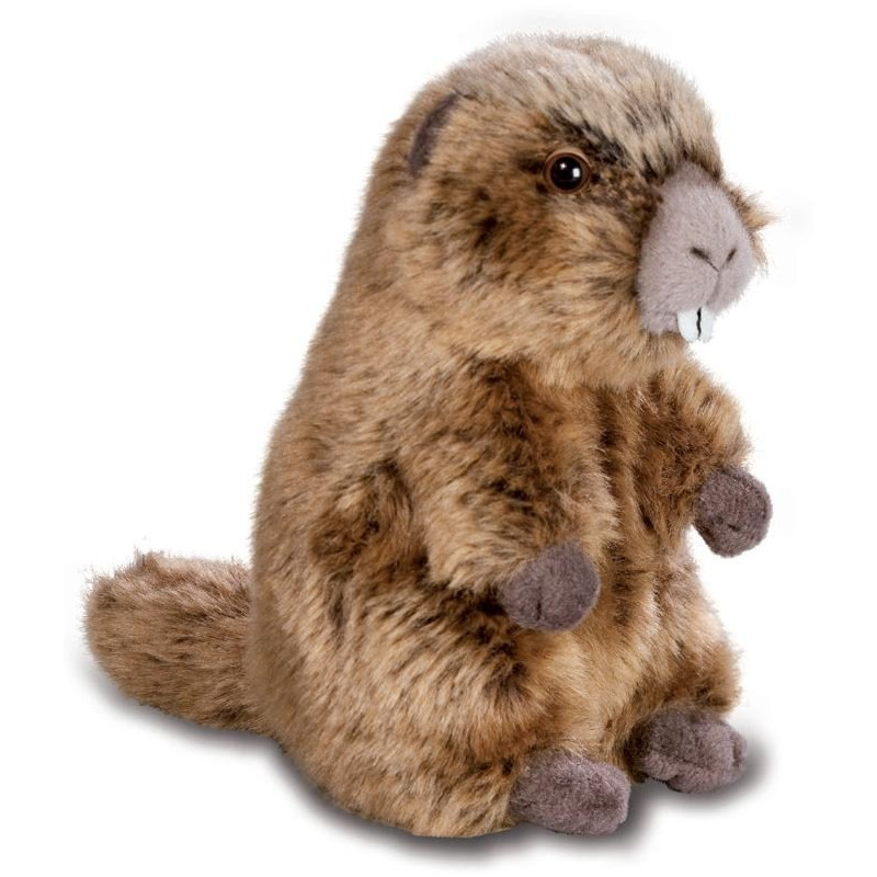 Peluche Marmotte - 17 cm