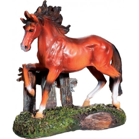 Figurine cheval en résine