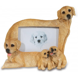 Cadre photo figurine Chien Labrador