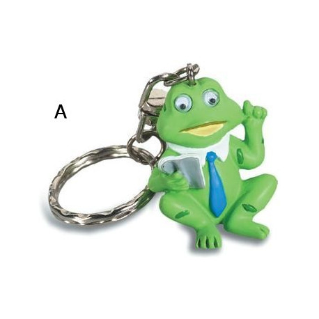 Porte clé figurine Grenouille rigolote