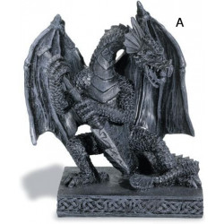 Figurine gothique Dragon Guerrier