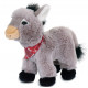 Peluche Ane avec foulard - 29 cm