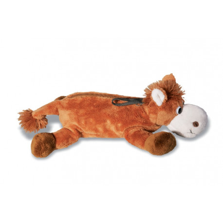 Trousse Peluche Cheval - 35,5 cm