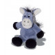 Porte clé Peluche Ane - 14 cm