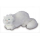 Peluche Chat blanc - 30 cm