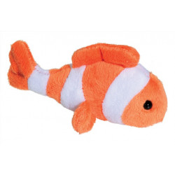 Peluche Poisson clown dans pochette cadeau