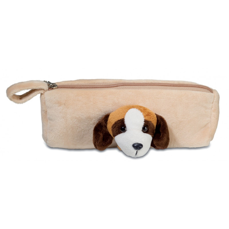 Trousse Peluche chien Saint Bernard