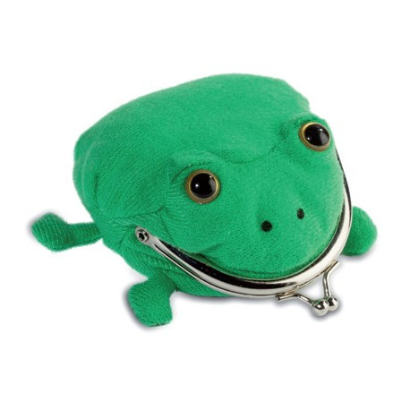 Porte monnaie Peluche Grenouille