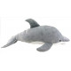 Peluche Dauphin gris - 65 cm