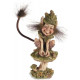 Figurine troll sur champignon