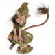 Figurine troll sur champignon