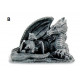 Figurine gothique Dragon avec bébé - 10 cm