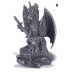 Figurine gothique Dragon noir
