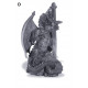 Figurine gothique Dragon noir