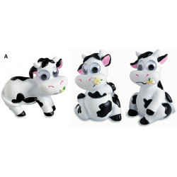 Lot de 3 figurines Vache rigolote